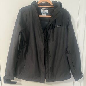 Columbia Charcoal Hooded Jacket